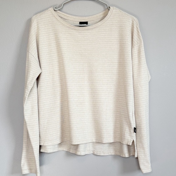 The North Face Tops - The North Face Long Sleeve Top Cream / Tan Color Size Medium